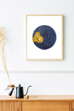 Load image into Gallery viewer, Jellyque Yellow Blossom Collage Canvas Art
