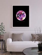 Load image into Gallery viewer, Eco-Friendly Abstract Colorful Planet Prints at Jellyque | Represents Renewable Energy Through Neon Purple Planet | Luminous Ultra-Violet Color For Adventurous Life | Lighten Up Vibe | Watercolor &amp; Graphic Design | Instant Download | Sustainable Living Gift Ideas &amp; Well-Being
