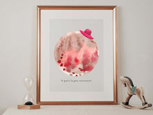 Load image into Gallery viewer, Jellyque Abstract Awesome-Pink Hat Summer Planet
