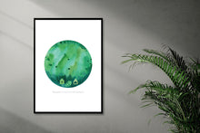 Load image into Gallery viewer, Reminds People to Turn Off Lights Through Neon Earth | Eco-Friendly Abstract Colorful Planet Prints Create a Happy Place | Reusable Materials: Bag, Bottle ➸ Watercolor &amp; Graphic Collage Design + Eco Tips | Castleton Green &amp; Jade Colors Improve Your Focus &amp; Concentration | Lovely &amp; Natural Vibes | Instant Download
