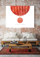 Load image into Gallery viewer, Eco-Friendly Abstract Colorful Planet Prints at Jellyque | Reminds to Recycle Through Waffle Moon | Reusable Materials: Art Decor Frame ➸ Up-Cycled Collage Design + Eco Tips | Burnt Orange Color For Emotional Stability | Comfortable Vibe | Instant Download | Sustainable Living Gift Shop &amp; Well-Being
